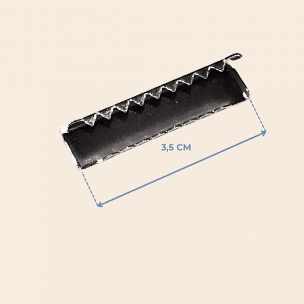 3.5 cm kemer ucu metal renk