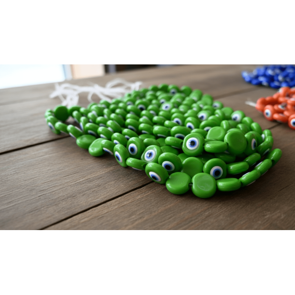 Akrilik Nazar Boncuğu Dana Gözü Model – 50 Adet