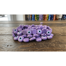 Akrilik Nazar Boncuğu Dana Gözü Model – 50 Adet