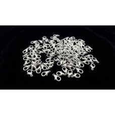 502 Numara Papağan Kilit Kapama (Lobster Clasp) – Takı Kapama Aparatı Sarı / Gümüş 25 Adet