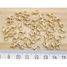 501 No Papağan Kapama Klips Altın Kaplama – Adet Satış, Dayanıklı Takı Aparatı