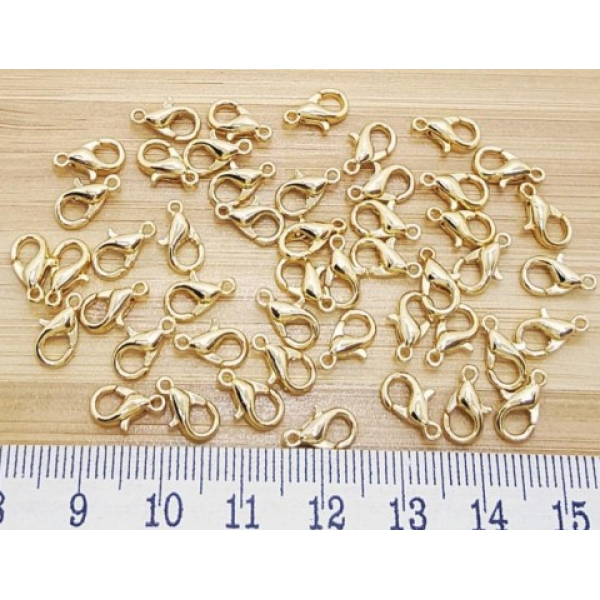 501 No Papağan Kapama Klips Altın Kaplama – Adet Satış, Dayanıklı Takı Aparatı