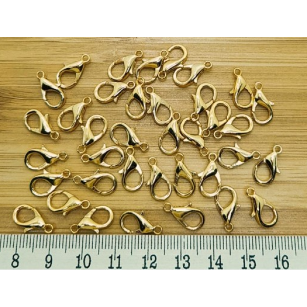 503 No Papağan Kapama Klips Altın Kaplama – Adet Satış, Dayanıklı Takı Aparatı