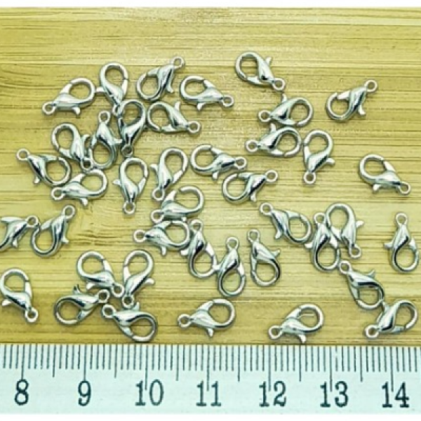 501 No Metal Papağan Kilit Kapama 10 mm - 1000 Adet (Toptan Takı Aparatı)