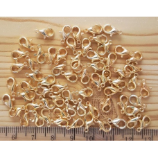 501 Papağan Kilit Kapama 10 mm Sarı Renk – Takı ve Aksesuar Malzemesi