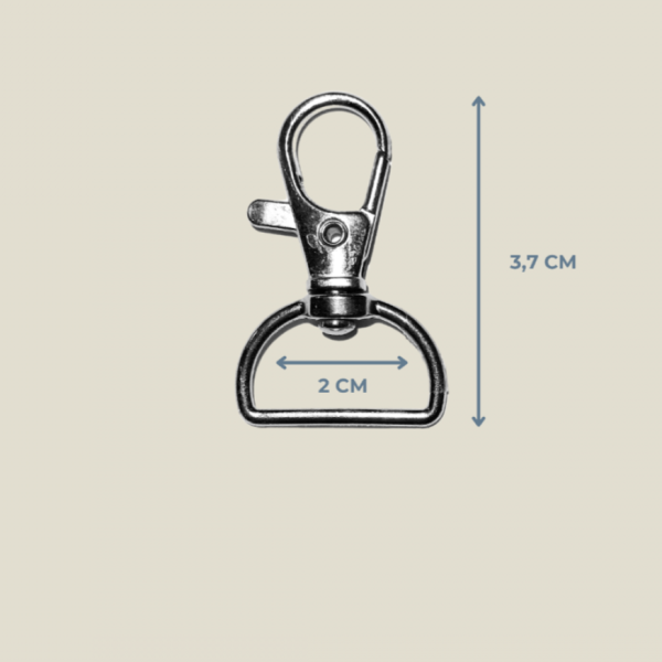 2 cm Paris Kanca – 3,7 cm Metal Renk | SERRAADA