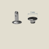 33 Rivet (Trok) 7 mm Metal Renk - 1.000 Adet