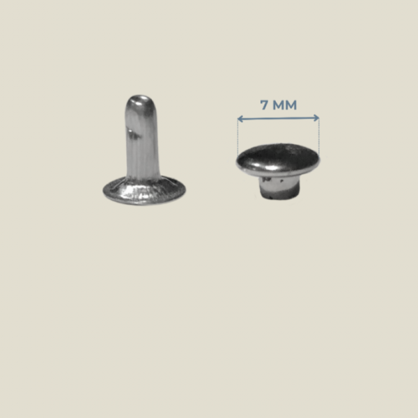 33 Rivet (Trok) 7 mm Metal Renk - 1.000 Adet