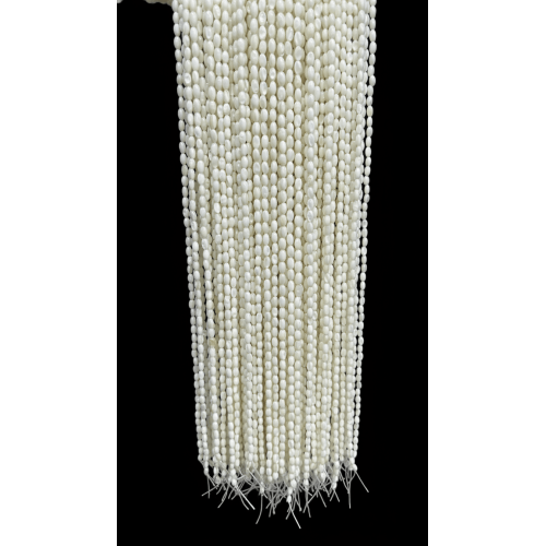 Sedef Doğal Taş Arpa Küçük Dizi – 38 cm Takı Yapımı İçin Sedef Doğal Taş Arpa Küçük Dizi – 38 cm Takı Yapımı İçin