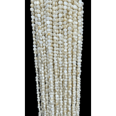 Sedef Doğal Taş Dizi – 38 cm Takı Yapımı İçin