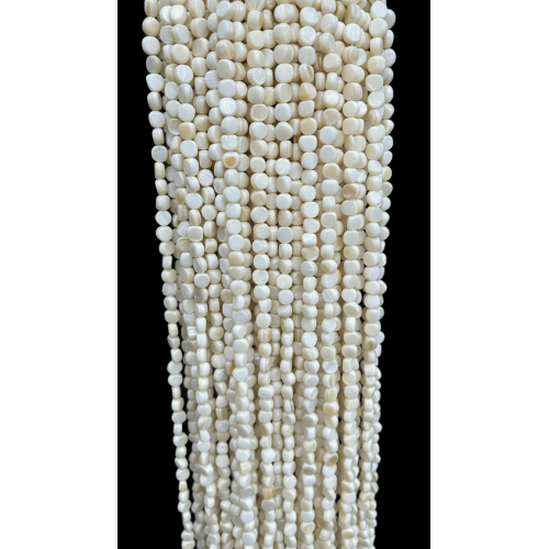 Sedef Doğal Taş Dizi – 38 cm Takı Yapımı İçin Sedef Doğal Taş Dizi – 38 cm Takı Yapımı İçin