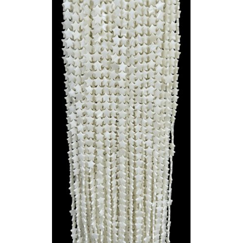 Sedef Doğal Taş 10 mm Yıldız Dizi – 38 cm Takı Yapımı İçin Sedef Doğal Taş 10 mm Yıldız Dizi – 38 cm Takı Yapımı İçin