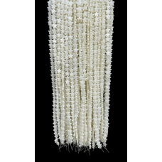 Sedef Doğal Taş 8 mm Yıldız Dizi – 38 cm Takı Yapımı İçin