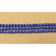 Kalp Model Mavi Seramik Boncuk Dizi – 20’li Paket | SERRAADA