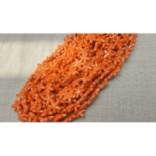 Turuncu Yıldız Model Seramik Boncuk Dizi – 25’li Paket | SERRAADA