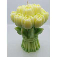 Doğal Soya Wax Mum – Lale Demeti Model Dekoratif Mum Doğal Soya Wax Mum – Lale Demeti Model Dekoratif Mum
