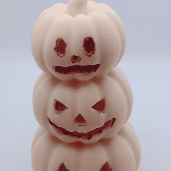 Doğal Soya Wax Mum – Halloween Cadılar Bayramı Temalı, Kabak Figürlü, El Yapımı