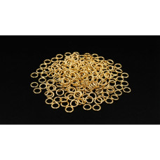 Demir Takı Halkası (Jump Ring) – Açık Halka Bağlantı Aparatı 4-5-6 mm 100 Adet