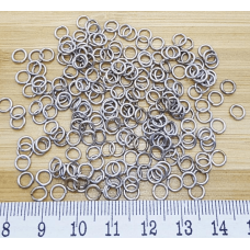 Pirinç Halka 5 mm Metal Renk – Dayanıklı, Paslanmaz ve Takı Yapımına Uygun Malzeme