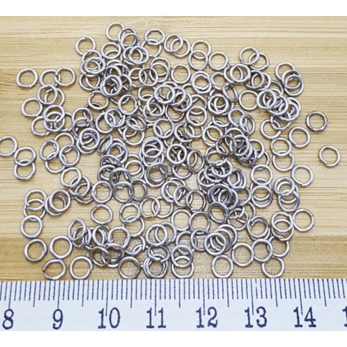 Pirinç Halka 5 mm Metal Renk – Dayanıklı, Paslanmaz ve Takı Yapımına Uygun Malzeme