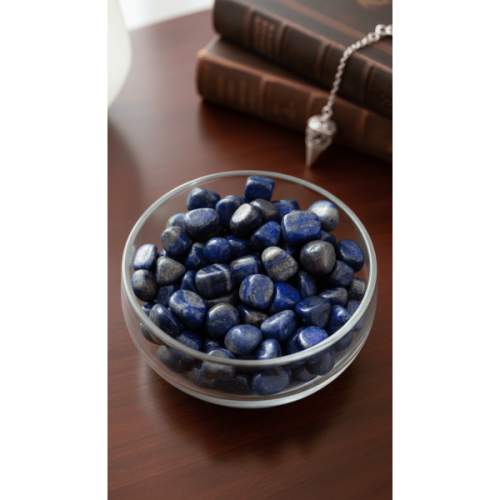 Lapis Lazuli Doğal Taş Tamburlanmış Parça - Saf Gece Mavisi (2-2,5 cm)