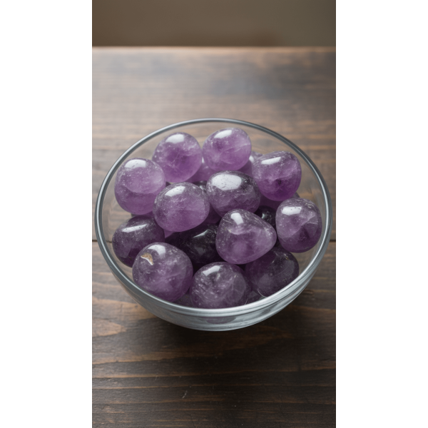 Ametist Doğal Taş Tamburlanmış Parça - 1. Kalite (2-2,5 cm)
