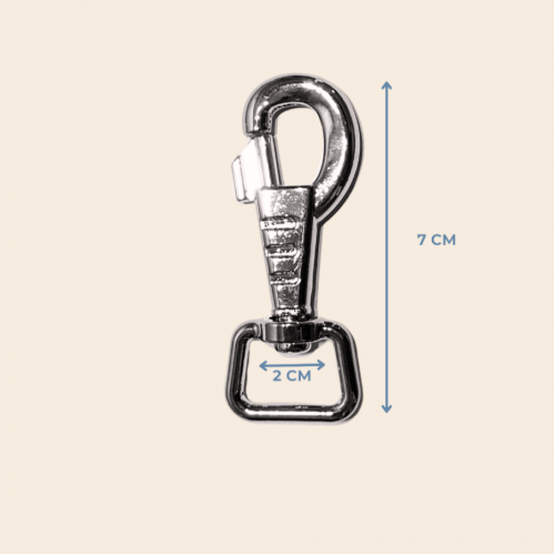 2 cm Tasma Kancası 7 cm Metal Renk 4 adet 2 cm Tasma Kancası 7 cm Metal Renk 4 adet