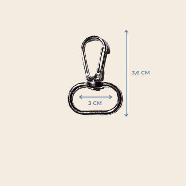 2 cm Telli Kanca Klips - 3,6 cm Boy Metal Renk (Asgari Alım: 50 Adet) 2 cm Telli Kanca Klips - 3,6 cm Boy Metal Renk (Asgari Alım: 50 Adet)
