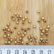 Mini Top 4 mm Altın Kaplama | Gram Satış Takı Malzemeleri