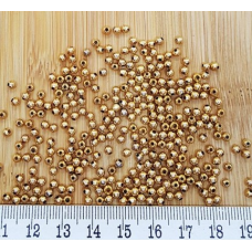 Mini Top 3 mm Altın Kaplama | Gram Satış Takı Malzemeleri
