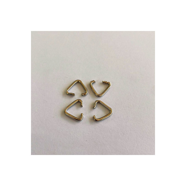 1,5 mm Kalınlık Üçgen Metal Halka - 9 mm Nikel Kaplama (Asgari Alım: 500 Adet) 1,5 mm Kalınlık Üçgen Metal Halka - 9 mm Nikel Kaplama (Asgari Alım: 500 Adet)
