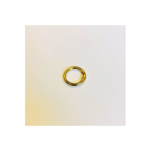 2 cm (20 mm) Light Gold Yaylı Halka - Çanta ve Takı Aparatı 2 cm (20 mm) Light Gold Yaylı Halka - Çanta ve Takı Aparatı