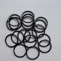 16 mm x 1,5 mm Yuvarlak Birleştirme Halkası Siyah Renk
