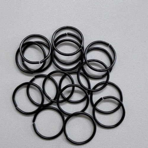 16 mm x 1,5 mm Yuvarlak Birleştirme Halkası Siyah Renk 16 mm x 1,5 mm Yuvarlak Birleştirme Halkası Siyah Renk