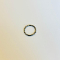 16 mm İç Çap x 2 mm Yuvarlak Birleştirme Halkası Füme Renk