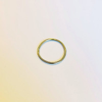 2,5 cm x 2 mm Yuvarlak Birleştirme Halkası Nikel Renk 2,5 cm x 2 mm Yuvarlak Birleştirme Halkası Nikel Renk