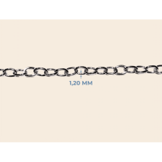 1,20 mm Tel Kalınlığı Düz Metal Zincir - 10 Metre (Ekonomik Paket)
