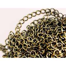 2 mm Antik Renk Kalın Takı Zinciri (Minimum 10 Metre)