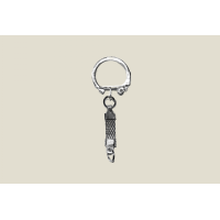 Hasır Zincirli Metal Anahtarlık – Şık ve Dayanıklı Anahtarlık Aparatı (Min. 40 Adet)