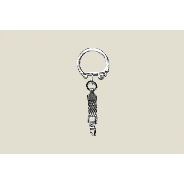 Hasır Zincirli Metal Anahtarlık – Şık ve Dayanıklı Anahtarlık Aparatı (Min. 40 Adet)