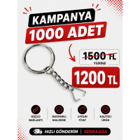 1000 Adet 21 mm Yuvarlak Anahtarlık Halkası + 1,2 mm Üçgen Bağlantı Halkası – Metal Anahtarlık Aparatı – SERRAADA 1000 Adet 21 mm Yuvarlak Anahtarlık Halkası + 1,2 mm Üçgen Bağlantı Halkası – Metal Anahtarlık Aparatı – SERRAADA